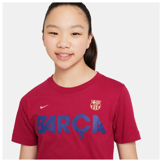 Nike Παιδική κοντομάνικη μπλούζα FC Barcelona U NK SS Mercurial Tee